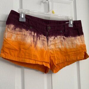 Vintage Buffalo London Women Tie-dye shorts Size UK 10